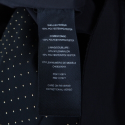 Pre Owned Alice + Olivia Black Studded Andalasia Princess Pouffe Skirt L