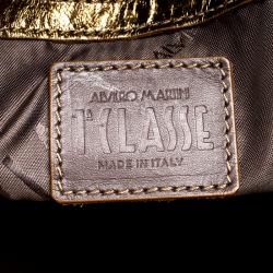 Alviero Martini 1A Classe Geo Classic Print Coated Canvas Satchel