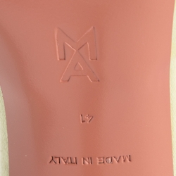 Pre Owned Amina Muaddi Light Green Satin Caroline Mule Sandals Size 41