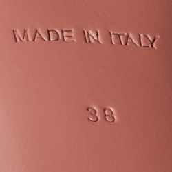 Pre Owned Amina Muaddi Red PVC Rosie Crystal Embellished Bow Slingback Pumps Size 38