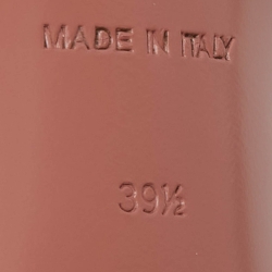 Pre Owned Amina Muaddi Purple PVC Begum Crystal Embellished Slingback Pumps Size 39.5