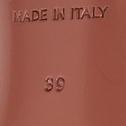 Pre Owned Amina Muaddi Multicolor Glitter and Leather Gilda Embellished Mules Size 39