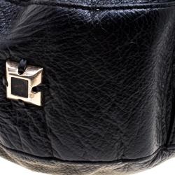 Pre Owned Anya Hindmarch Black Leather Studded Hobo