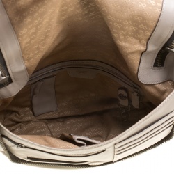 Pre Owned Anya Hindmarch Grey Leather Maxi Vere Satchel