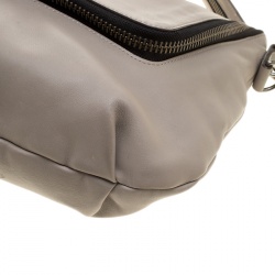 Pre Owned Anya Hindmarch Grey Leather Maxi Vere Satchel