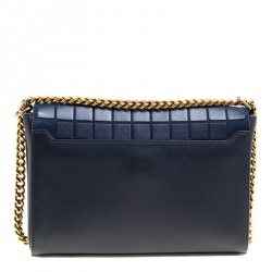 Pre Owned Anya Hindmarch Multicolor Leather Ephson Space Invaders Shoulder Bag