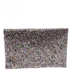 Pre Owned Anya Hindmarch Multicolor Glitter Valorie Clutch