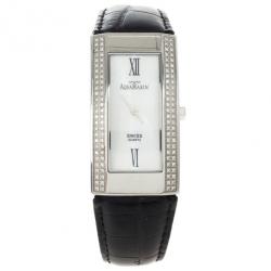 Aquamarin Avalon Stainless Steel Diamond Womens Wristwatch 30 MM