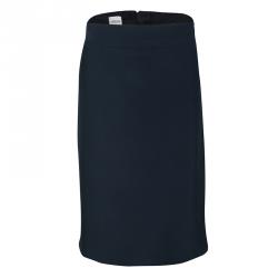 Pre Owned Armani Collezioni Navy Blue Pencil Skirt L