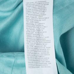 Armani Collezioni Turquoise Linen Pant Suit M