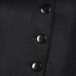 Pre Owned بليزر أرماني كالزوني منقشو أسود S