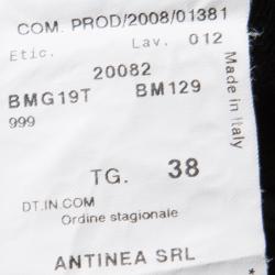 Pre Owned بليزر أرماني كالزوني منقشو أسود S