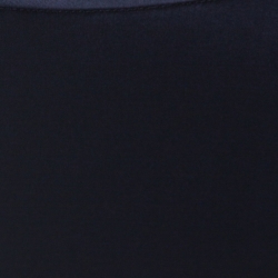 Pre Owned Armani Collezioni Navy Blue Silk Top M