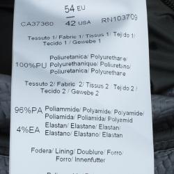 مملوكة مسبقًا Armani Collezioni Men's Olive Green Technical Zip Front Jacket L