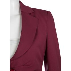 Armani Collezioni Red Skirt and Blazer Set M