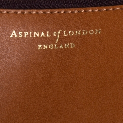 Pre Owned Aspinal of London Tan Leather Essential Shopper Tote