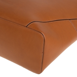 Pre Owned Aspinal of London Tan Leather Essential Shopper Tote