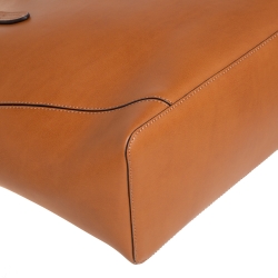 Pre Owned Aspinal of London Tan Leather Essential Shopper Tote