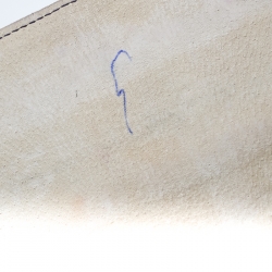 Pre Owned Aspinal of London Purple Croc Embossed Leather Classic Travel Wallet