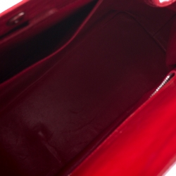 Asprey Red Alligator Leather Darcy Tote