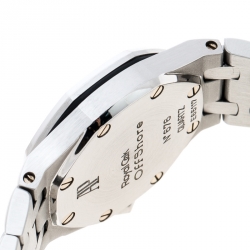Pre Owned Audemars Piguet Purple Stainless Steel Royal Oak Off Shore Women's Wristwatch 27 mm