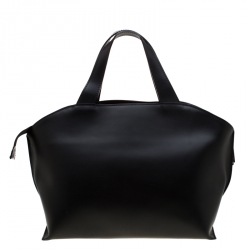 Baldinini Black Leather Tote