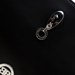 Baldinini Black Leather Tote