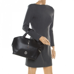 Baldinini Black Leather Tote