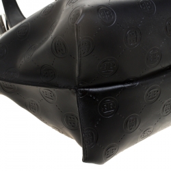 Baldinini Black Leather Tote