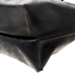 Baldinini Black Leather Tote