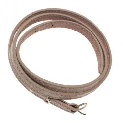 Balenciaga Beige Python Skinny Belt 85CM