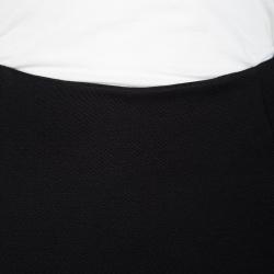 Pre Owned Balenciaga Black Tailored Pencil Skirt M