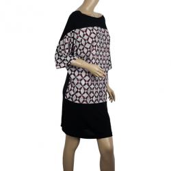 Balenciaga Paris Mosaique Print Top L