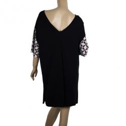 Balenciaga Paris Mosaique Print Top L