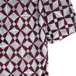 Balenciaga Paris Mosaique Print Top L
