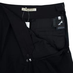 Balenciaga High Waisted Toile Trousers S