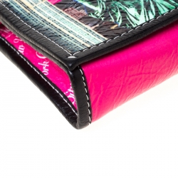 Pre Owned Balenciaga Multicolor Leather Bazar NYC Crossbody Bag