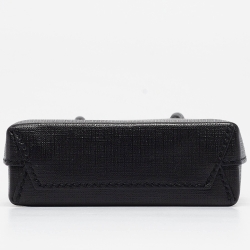 Pre Owned Balenciaga Black Leather Phone Holder Crossbody Bag