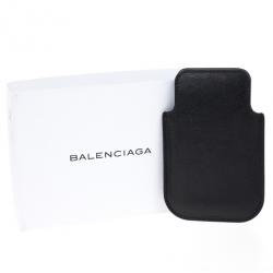 Balenciaga Black Leather iPhone 5/5S Case