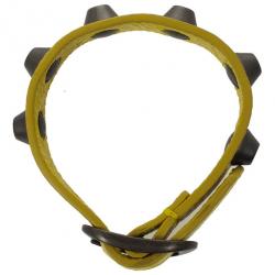 Balenciaga Yellow Classic Studded Bracelet