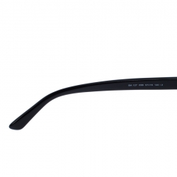 Pre Owned Balenciaga Black/Silver Gradient Half Rim BA 127 Cat Eye Sunglasses