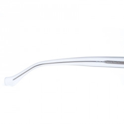 Pre Owned Balenciaga White/Brown BA 65 58B Cateye Sunglasses
