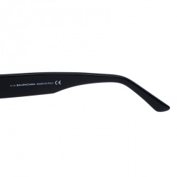 Pre Owned Balenciaga Black Logomania Oval Sunglasses