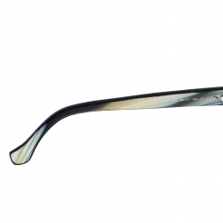 Pre Owned Balenciaga Black Caviar Embossed BA 57 Wayferer Sunglasses