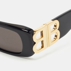 Balenciaga Black Bb Logo Sunglasses for Men