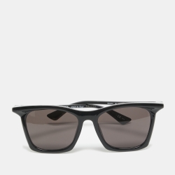 Pre Owned Balenciaga Black BB0099SA Wayfarer Sunglasses