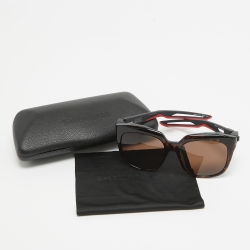 Balenciaga Brown/Black BB0053S Wayfarer Sunglasses