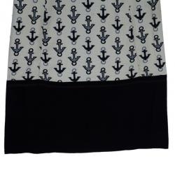 Pre Owned Balenciaga Off-White Anchor Dress M