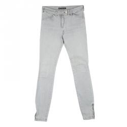 Balenciaga Grey Denim Skinny Jeans M