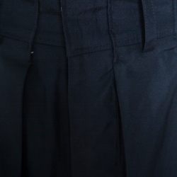 Pre Owned Balenciaga Black Paper Bag Waist Pleat Front Shorts M